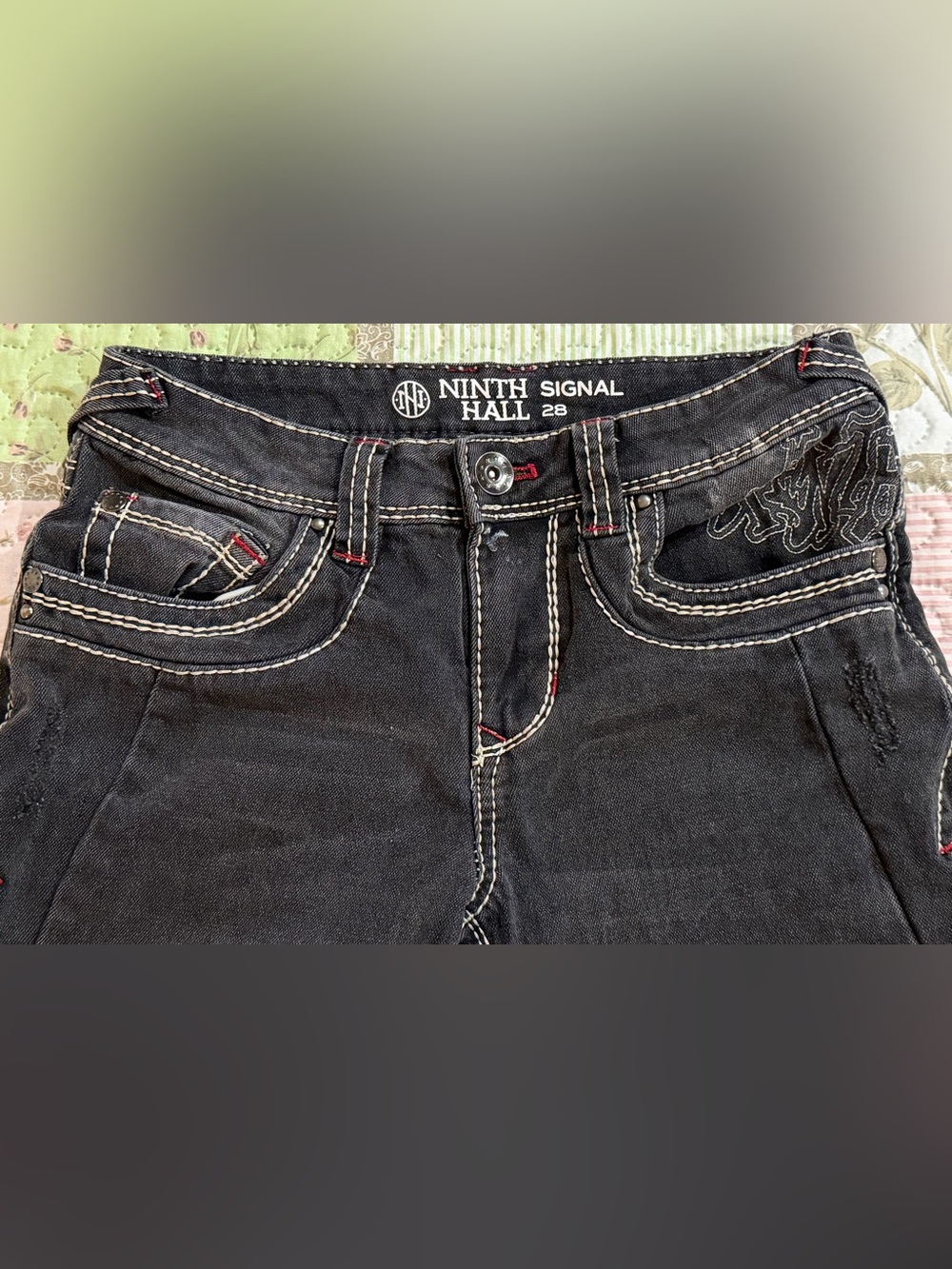 Ninth Hall Black Men’s Jeans - Signal 28